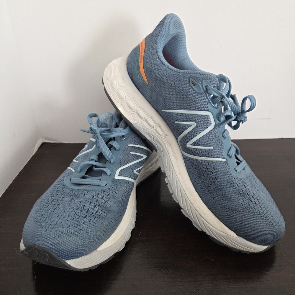 New Balance Fresh Foam X 880v12 Men Size 9.5 2E Extra Wide Blue Orange M880G12